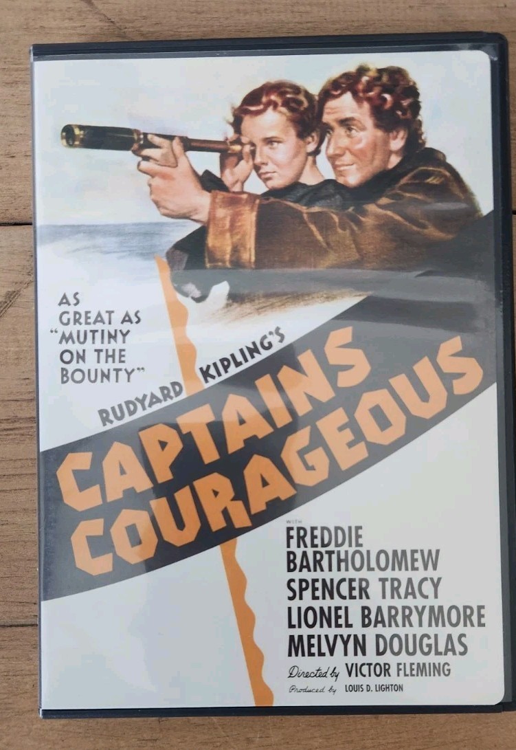 Captains Courageous (DVD) Spencer Tracy, Lionel Barrymore, Rudyard Kipling Captains Courageous (DVD) Spencer Tracy, Lionel Barrymore, Rudyard Kipling