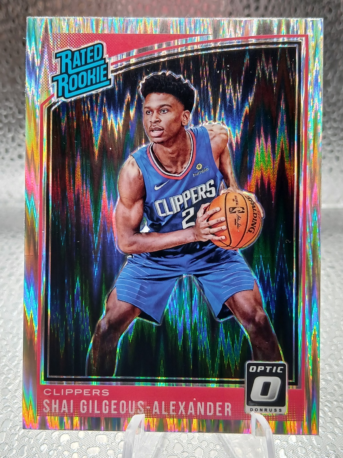 2018-19 Panini Donruss Optic - Rated Rookie Shai Gilgeous-Alexander #162...