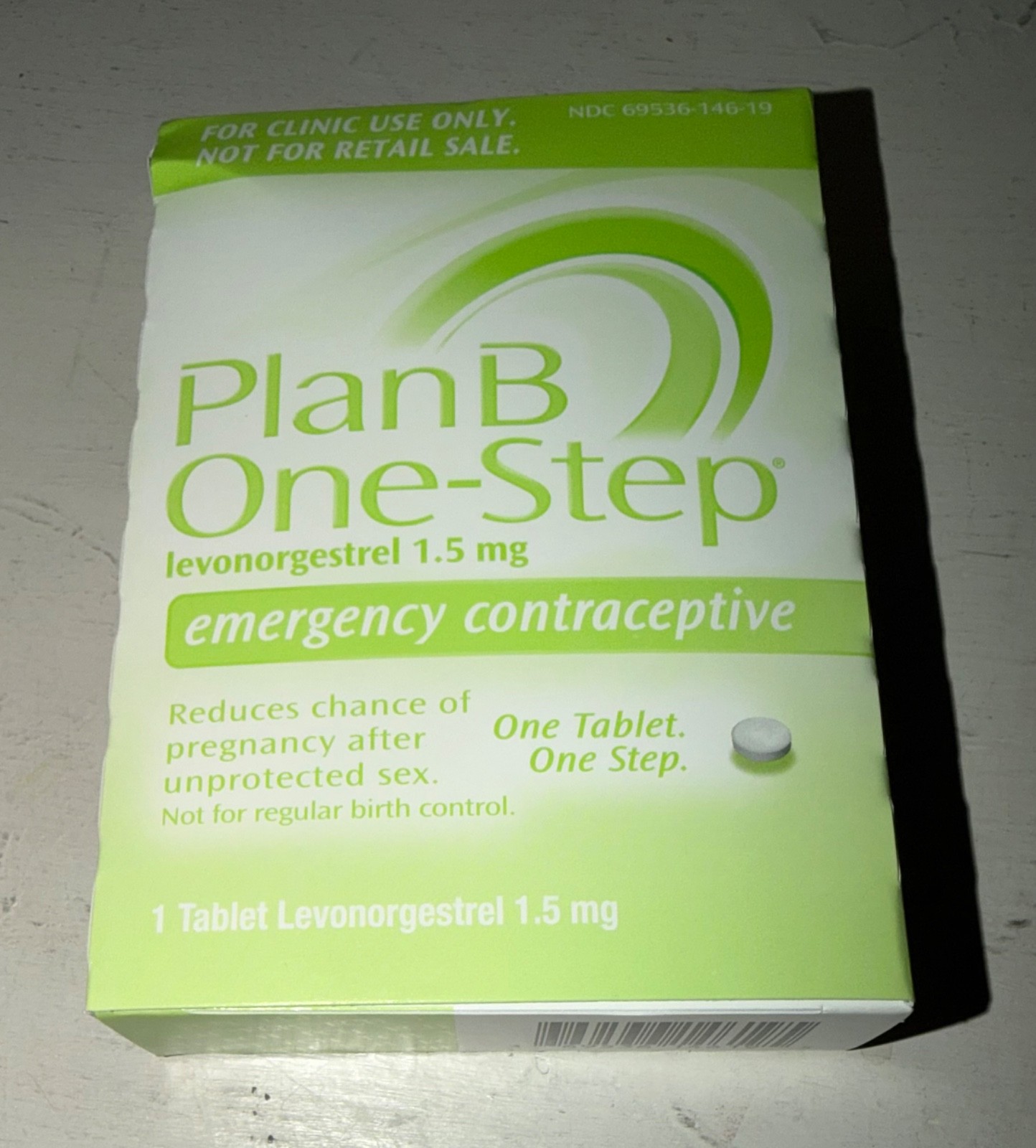 Plan B One Step Emergency Contraceptive 1 Tablet - NEW Plan B One Step Emergency Contraceptive 1 Tablet - NEW