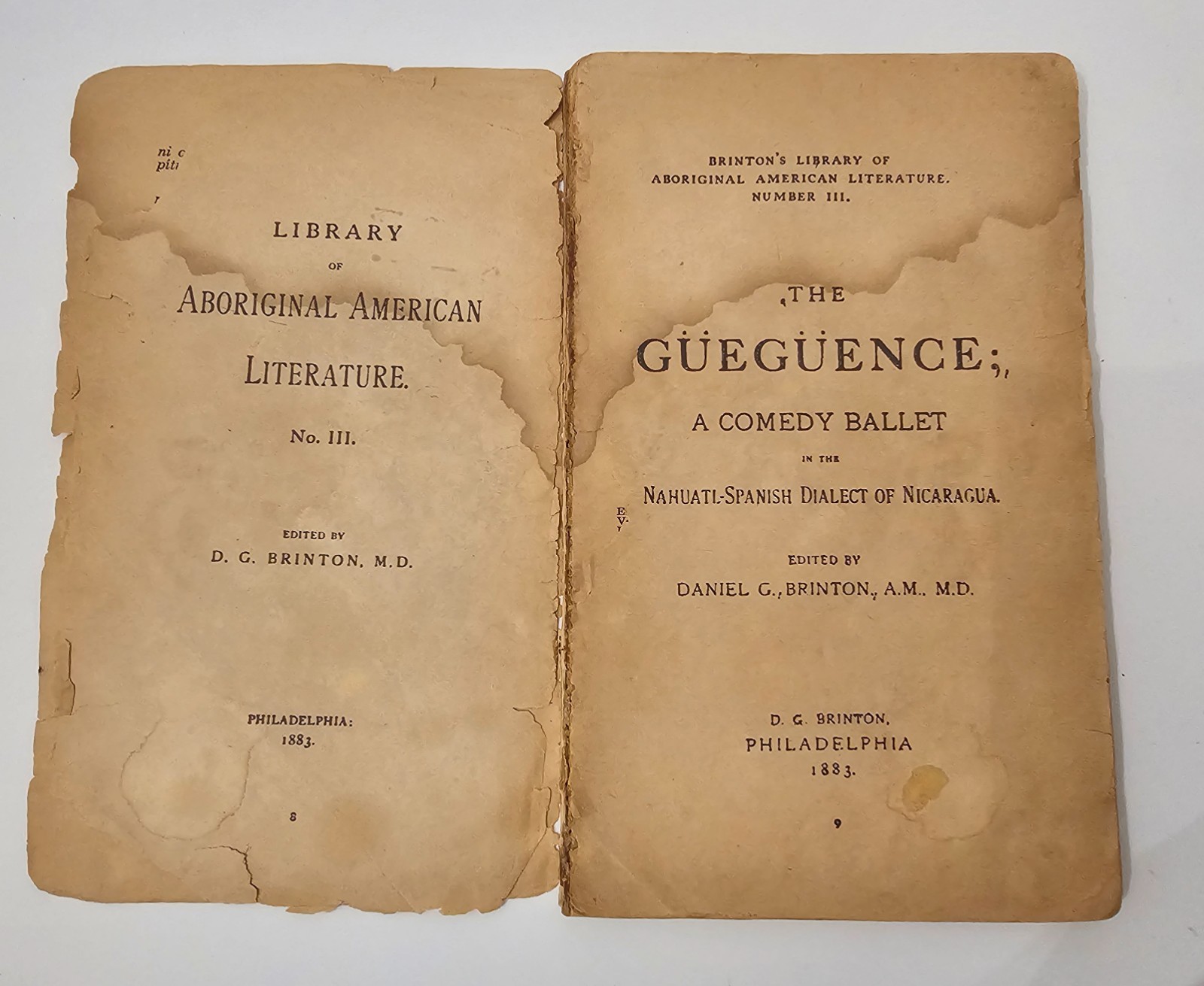 FIRST SPANISH TRANSLATION THE GÜEGÜENCE 1883NAHUATL-SPANISH DIALECT OF NICARAGUA FIRST SPANISH TRANSLATION THE GÜEGÜENCE 1883NAHUATL-SPANISH DIALECT OF NICARAGUA
