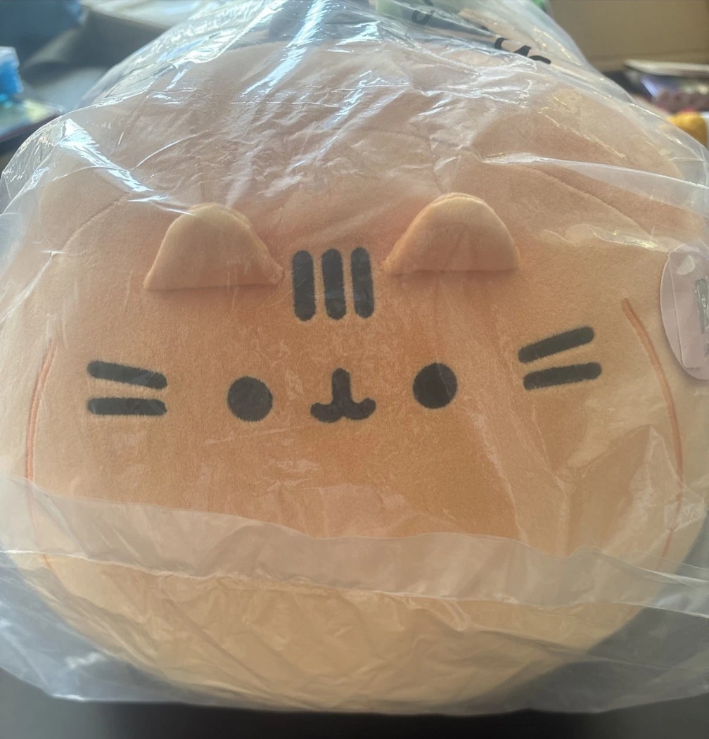 2026 Pusheen Big Mochi Pumpkin Squisheen Cat Plush, New, Sealed