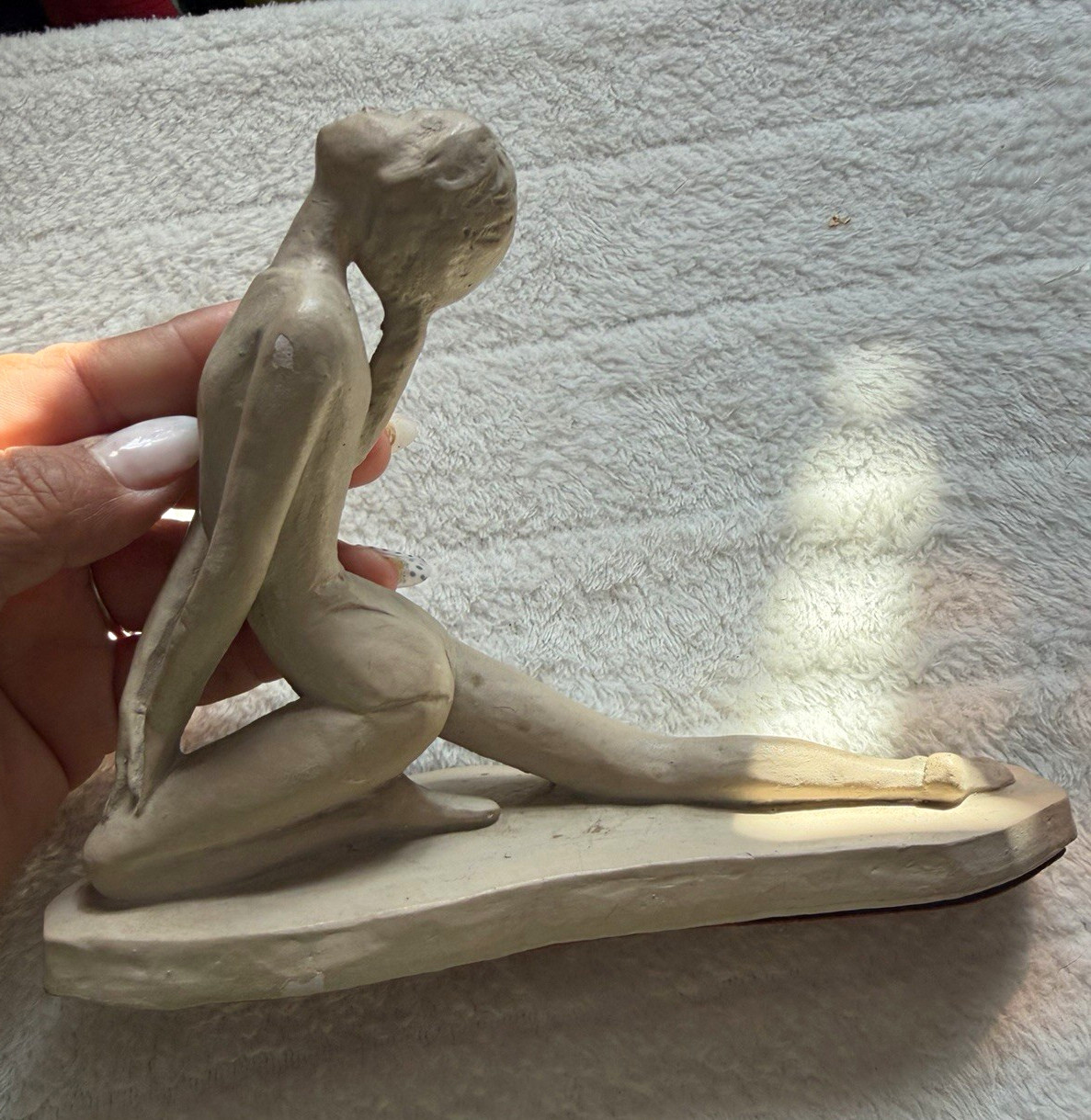 Sculpture Treasures Inc George Prause 1986 Signed Ballerina Resin Figurine