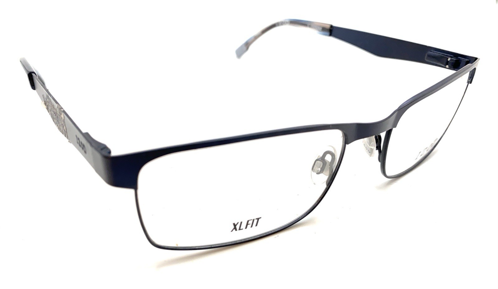 Izod NEW IZ 2052 Blue Navy Rectangle Eyeglasses Frames 58-19 150 Men Women