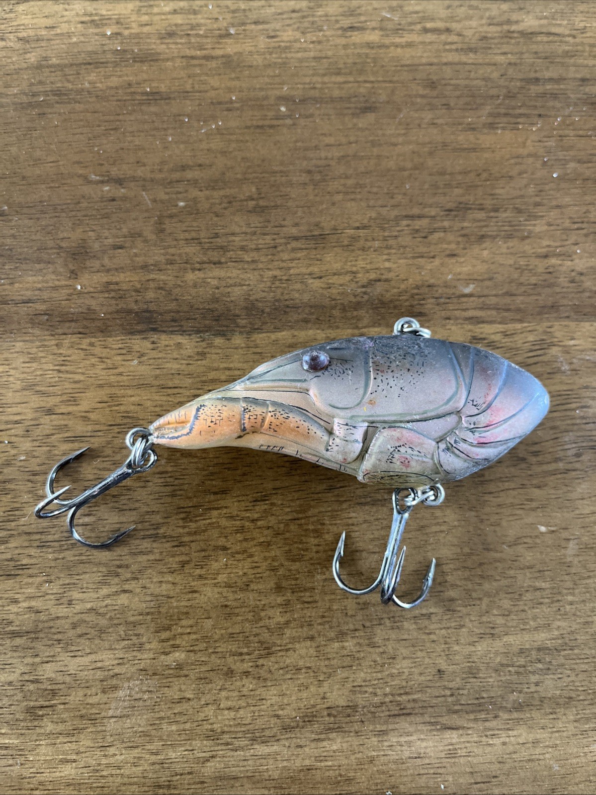 RARE Live Target Crankbait (CV76SK103) Lipless Rattle Trap Crawdad Natural Used