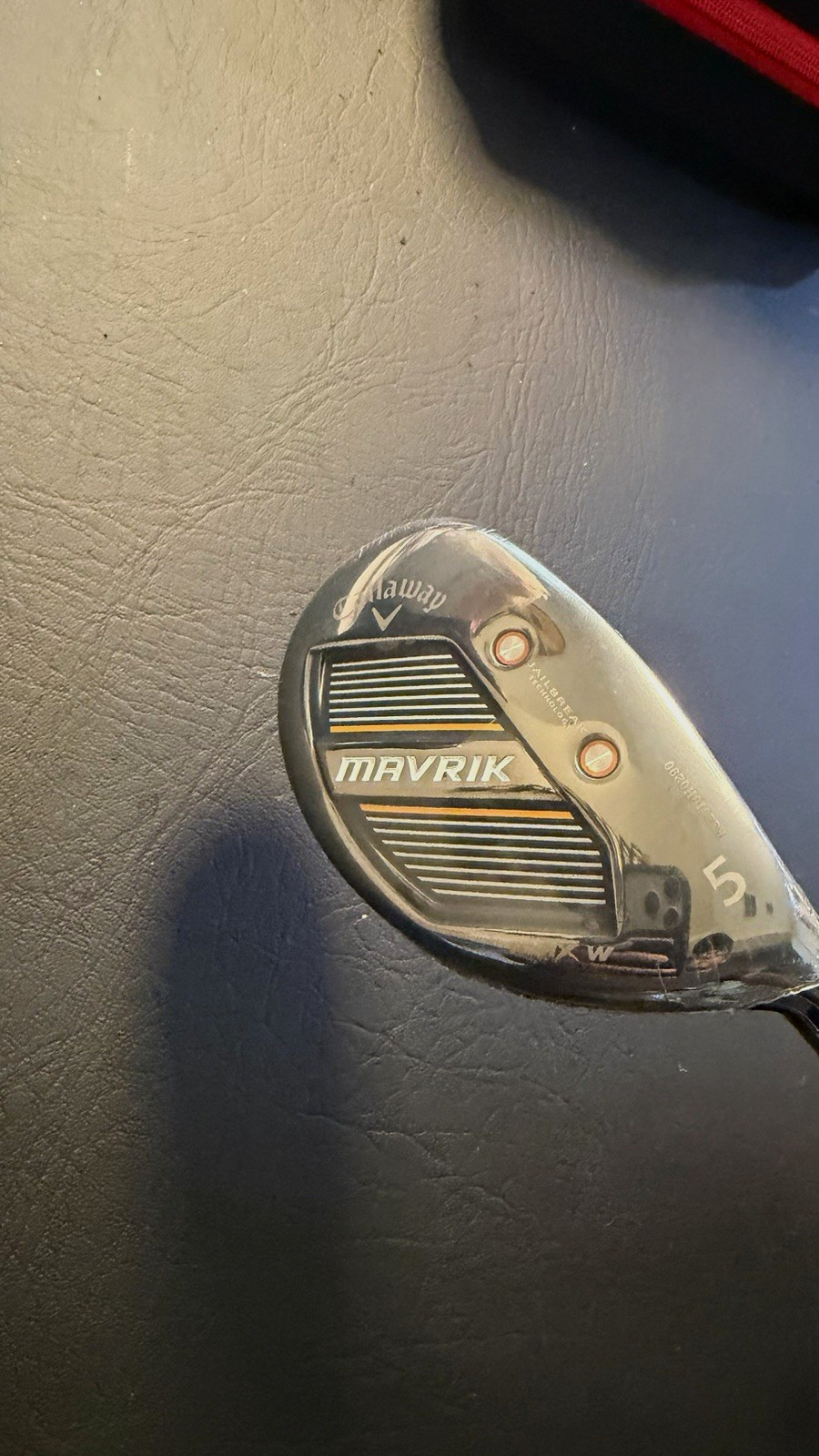 Callaway Mavrik 5 Iron 27° Regular Flex Graphite Shaft Black/Gray