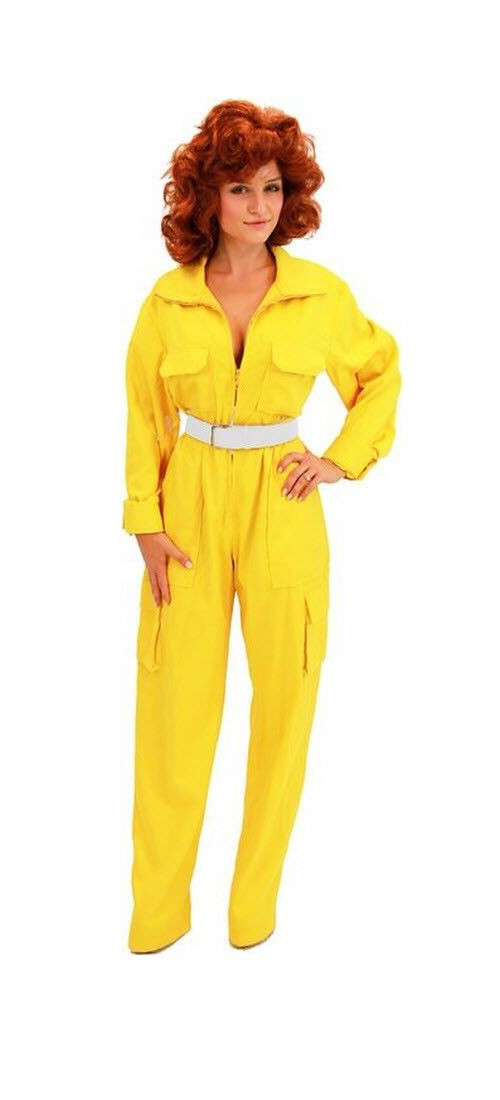 April O' Neil Teenage Mutant Ninja Turtles TMNT Halloween Cosplay Costume