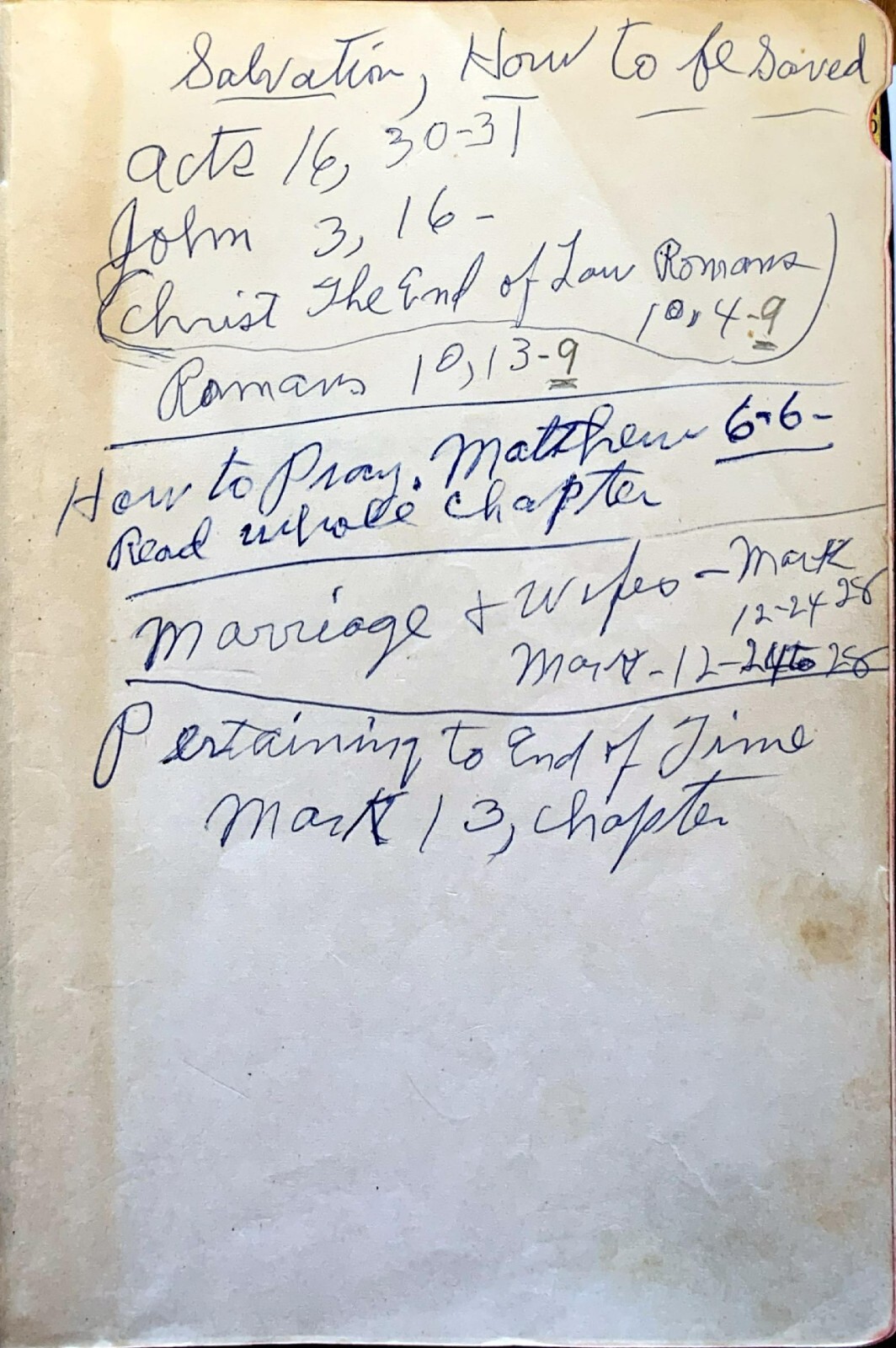 Vintage 1947 Harmon Family Bible (Bible Rescue #647)
