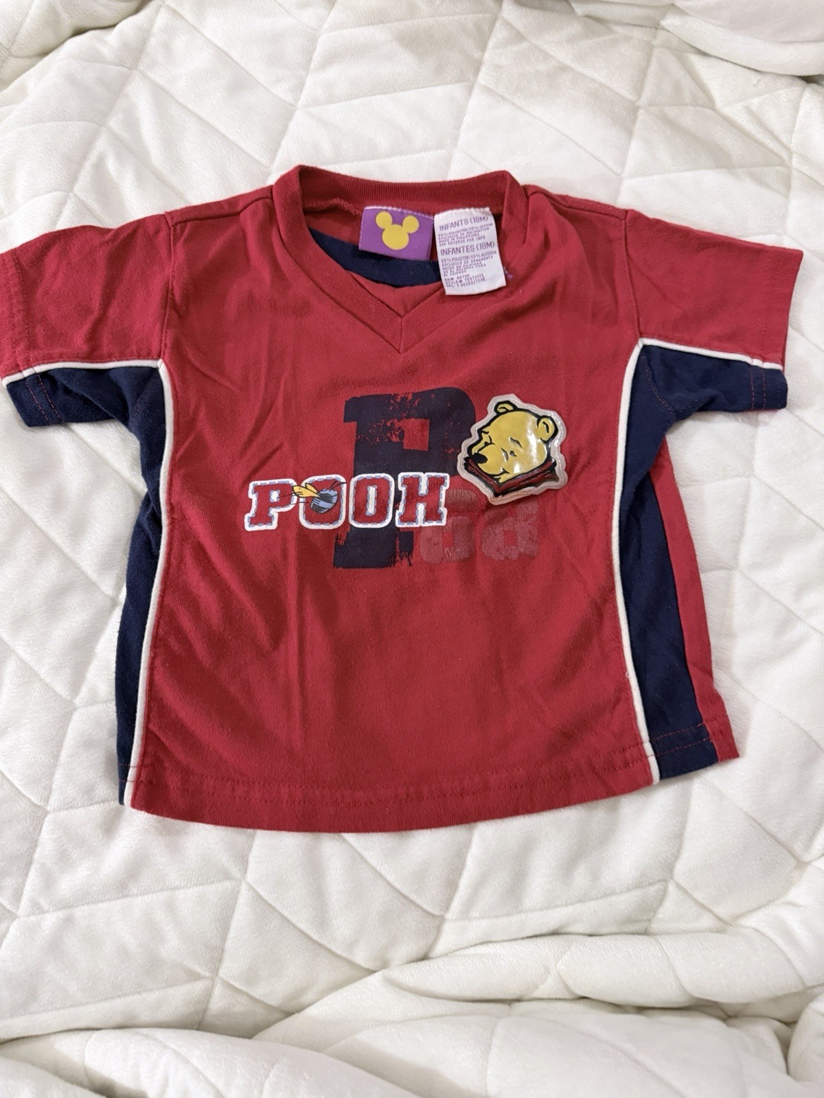 Vintage Winnie The Pooh Disney Short Sleeve Shirt Size 18m Vintage Winnie The Pooh Disney Short Sleeve Shirt Size 18m