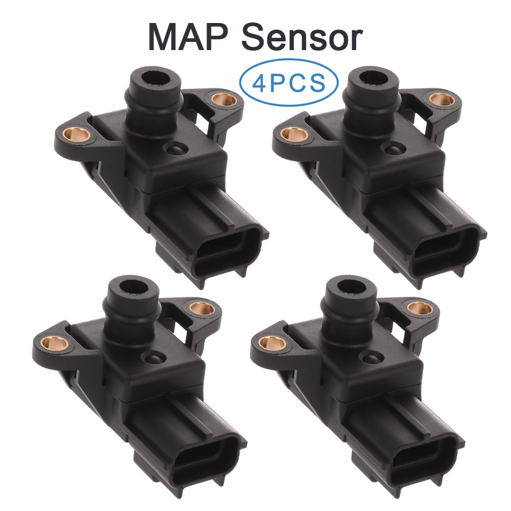 4pcs Boost MAP Sensor For 2002 Dodge Dakota V8 4.7L 56041018AD 56041018AC