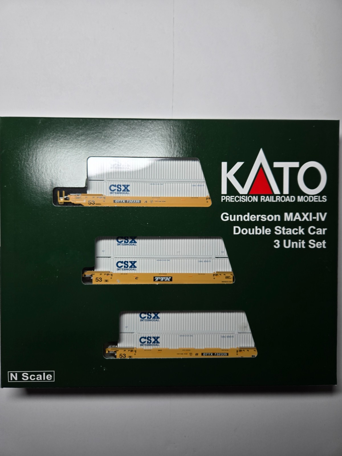 Butch\'s Bundles - KAT1066188H01 - N Scale - 3-Car Pack - Kato 106-6188 Hybrid w/