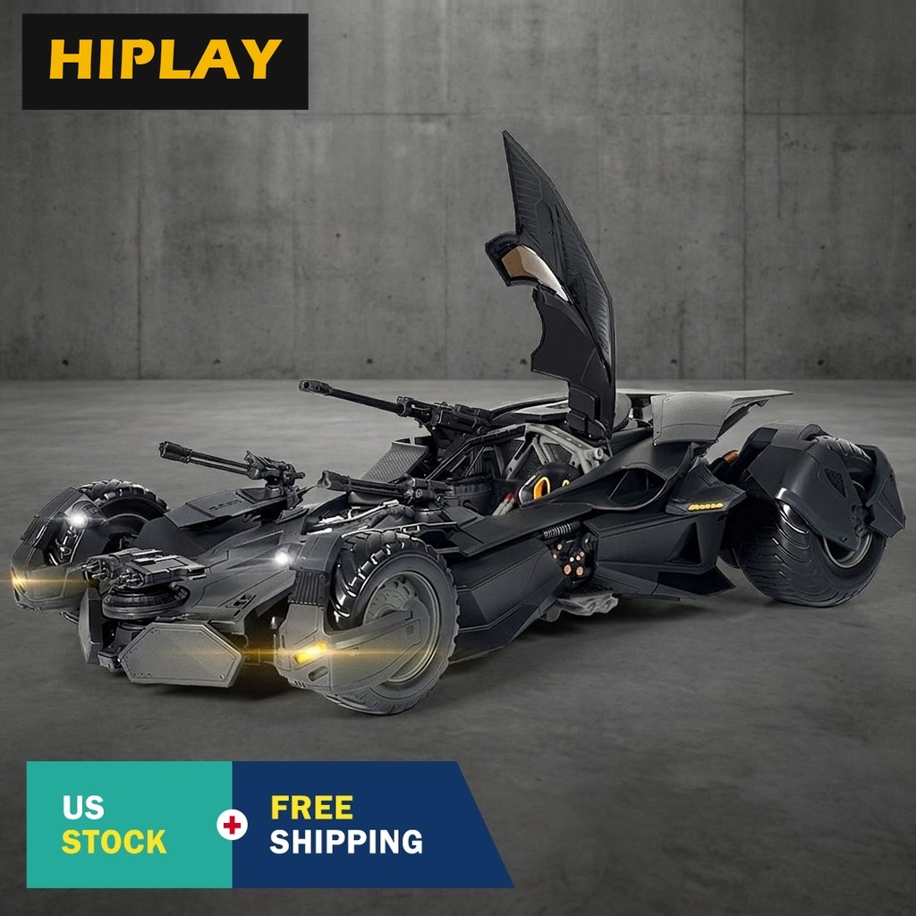 【US In-Stock】HIPLAY Xiwanshe Batman Batmobile 1/12 Scale Car Model Kit