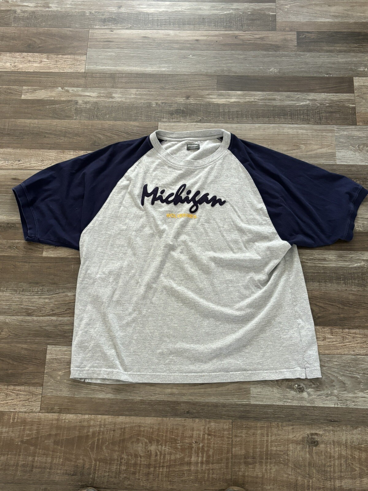 Vtg Pro Edge Michigan Wolverines T Shirt Mens XL Vtg Pro Edge Michigan Wolverines T Shirt Mens XL