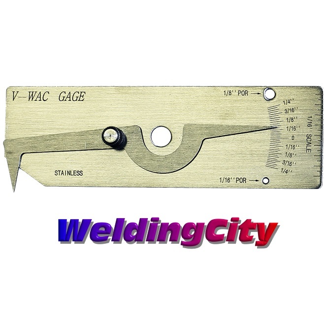 WeldingCity® V-WAC Welding Gauge Inspect Fillet Welds (Inch)  US Seller Fast 012