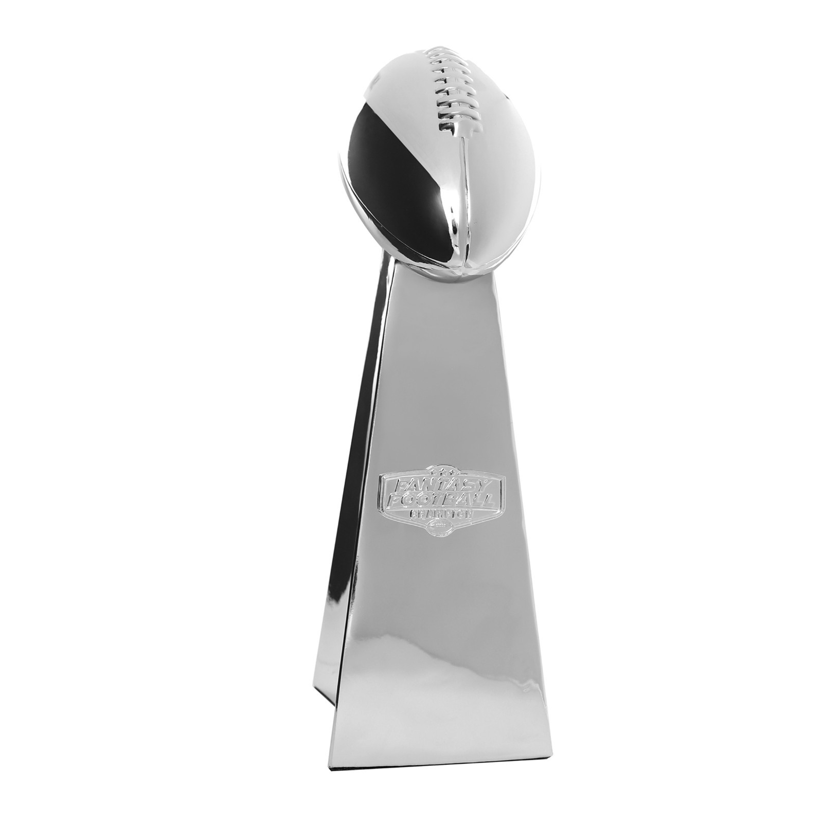 Fantasy Football Trophy - 14 INCHES Large - Chrome Replica Trophy Fantasy Football Trophy - 14 INCHES Large - Chrome Replica Trophy