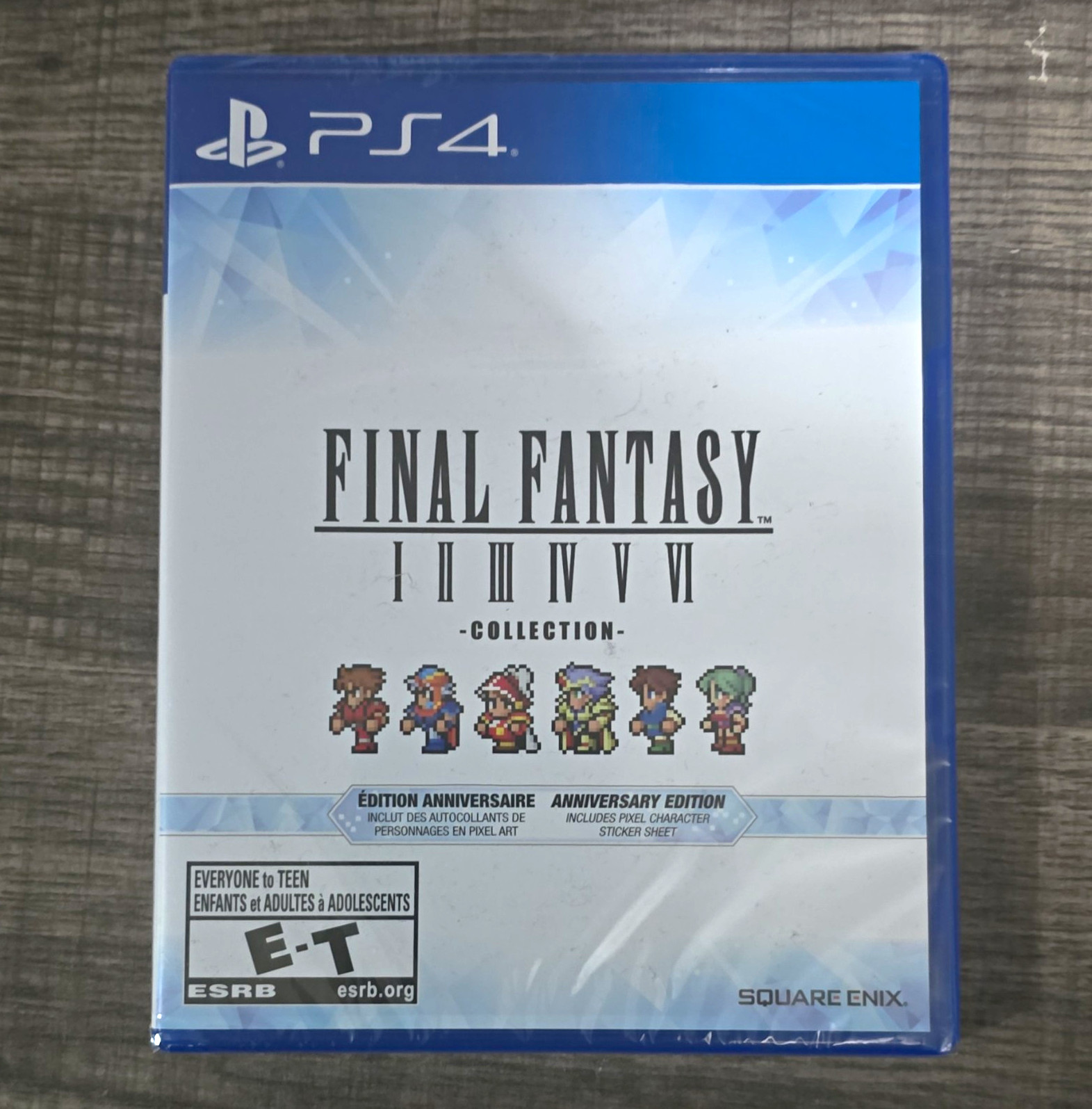 Square Enix Final Fantasy I-VI Collection Anniversary Edition PS4 E-T NTSC-U/C Square Enix Final Fantasy I-VI Collection Anniversary Edition PS4 E-T NTSC-U/C