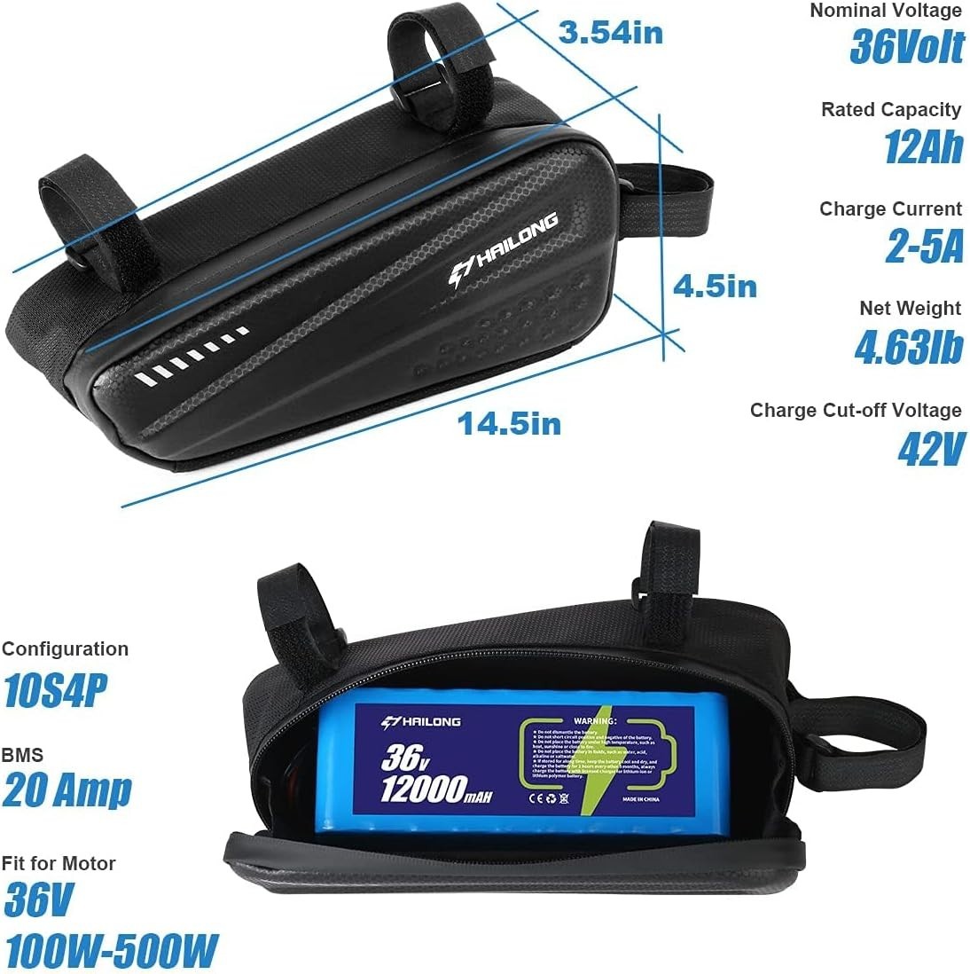 52V 48V 36V 20Ah 15Ah 10Ah Ebike Battery Lithium Bicycle Battery for 100-1500W 52V 48V 36V 20Ah 15Ah 10Ah Ebike Battery Lithium Bicycle Battery for 100-1500W