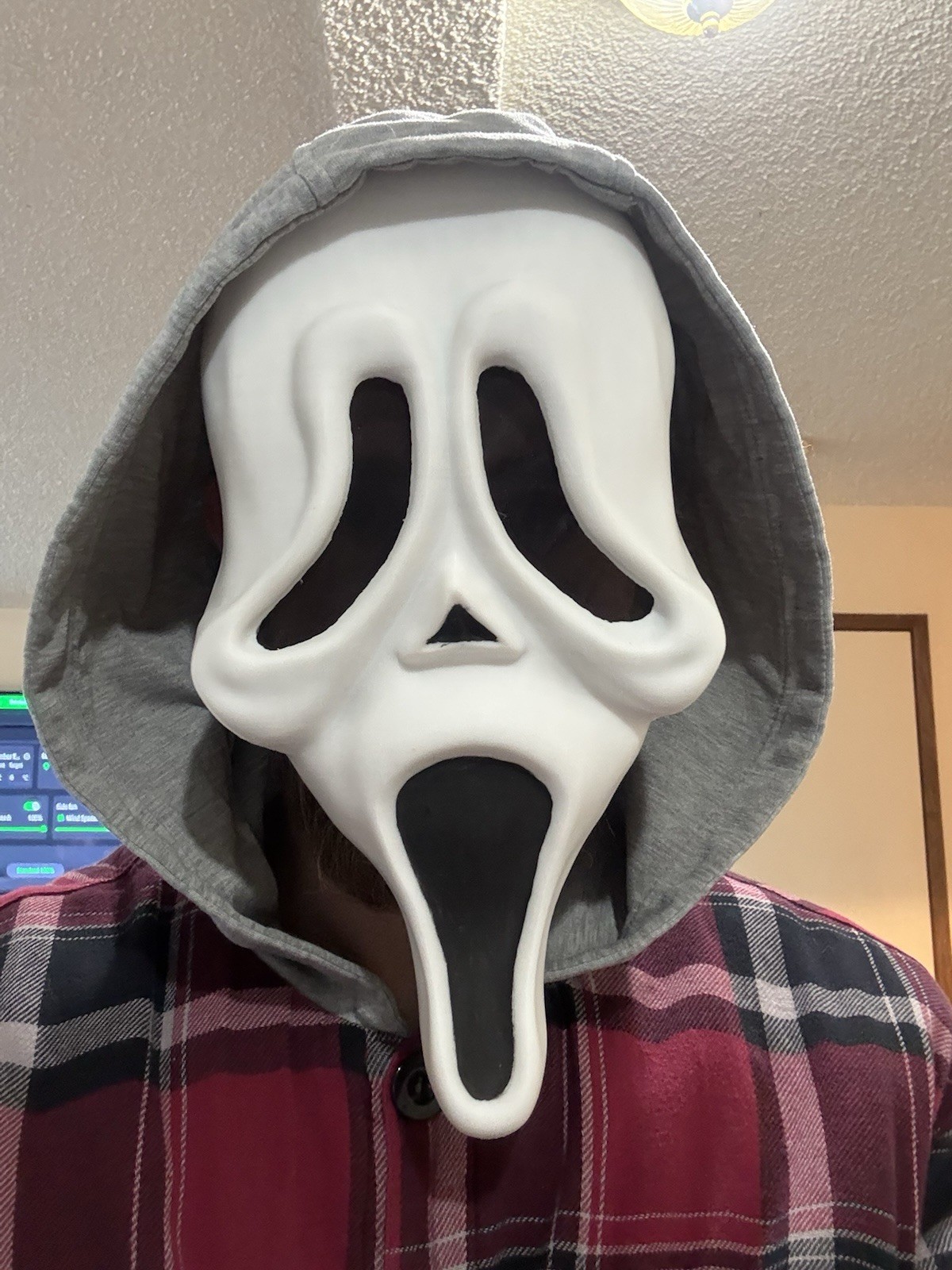 KNB Scream Ghostface 3D Printed Mask Halloween Cosplay Gen 1 Replica