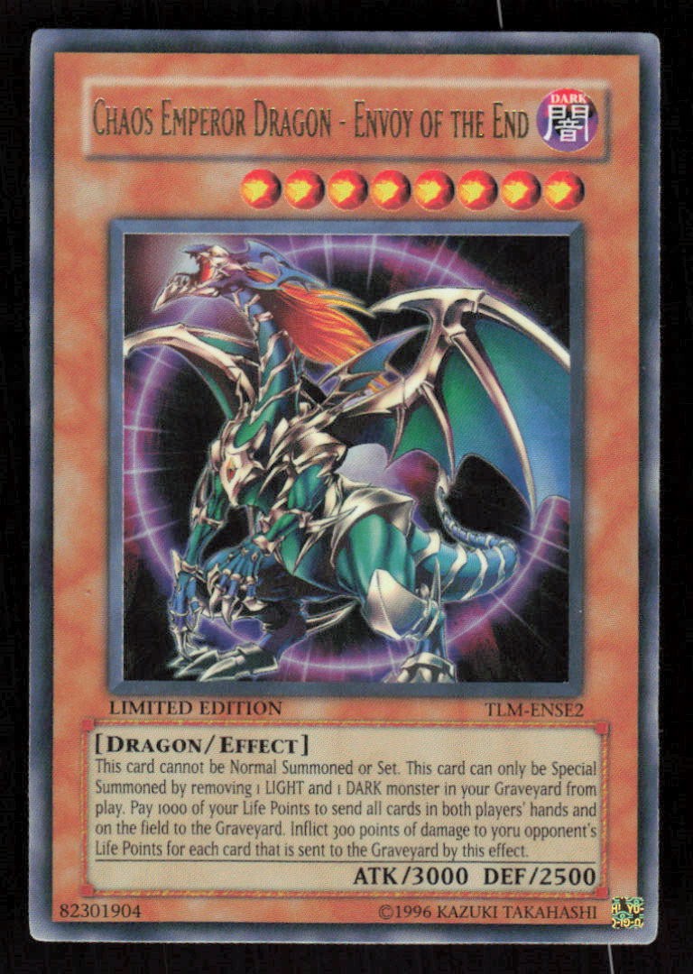 Yu-Gi-Oh Chaos Emperor Dragon - Envoy of the End TLM-ENSE2 ULTRA  (LP)