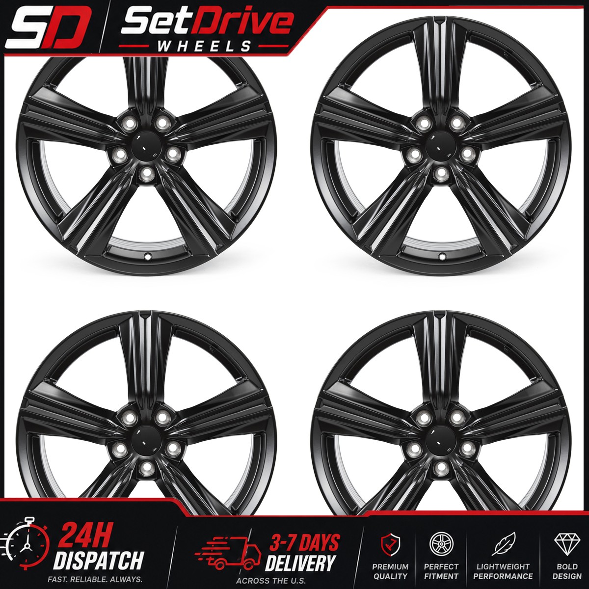 Set of 4 New 19\'\' Replacement Wheel Rim For Honda Accord 2018-2024 US STOCK