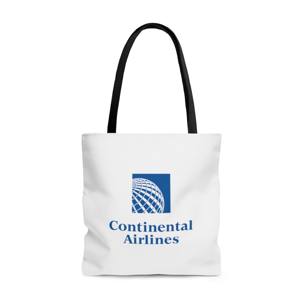 Continental Airlines Tote Bag