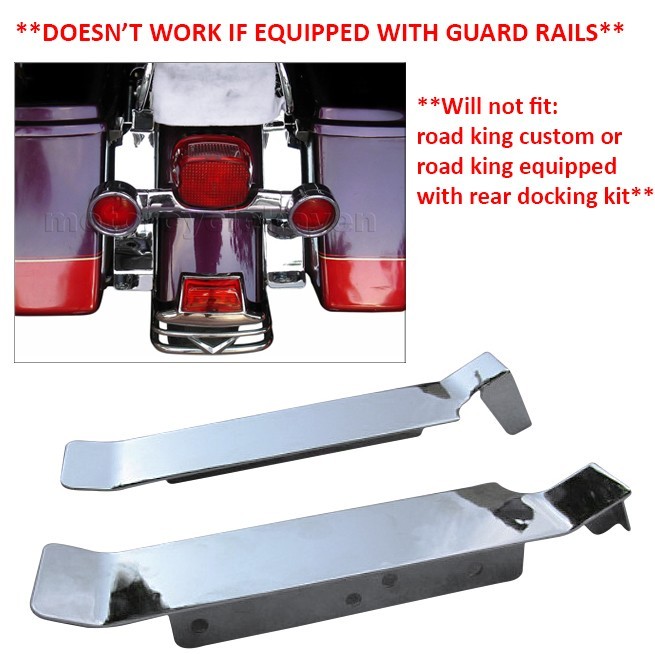 Fender Saddlebag Filler Panels 1993-2008 Harley Davidson Road King Electra Glide