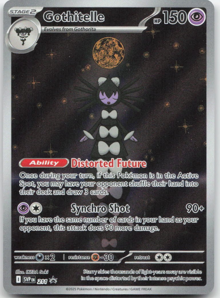 Gothitelle 211 SV: Scarlet & Violet Promo Cards Holofoil Promo Pokemon NM