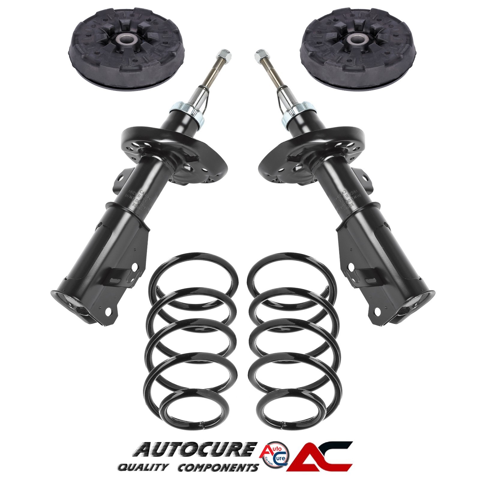 FOR VAUXHALL INSIGNIA FRONT SHOCK ABSORBERS & STRUT TOP MOUNTS & COIL SPRINGS