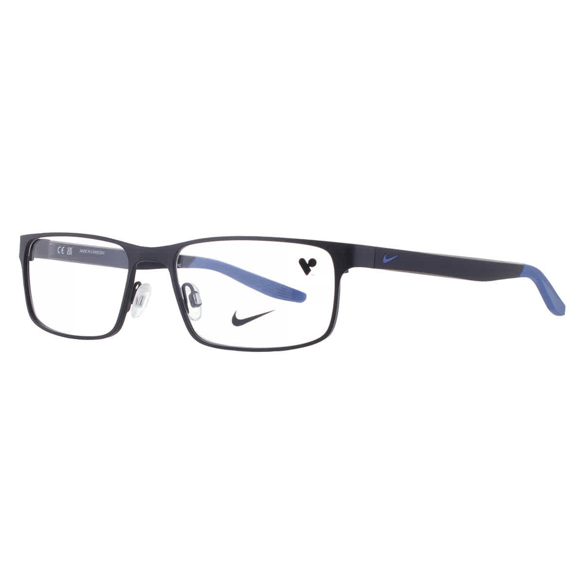 Nike Demo Rectangular Men's Eyeglasses NIKE 8131 N 008 55 NIKE 8131 N 008 55
