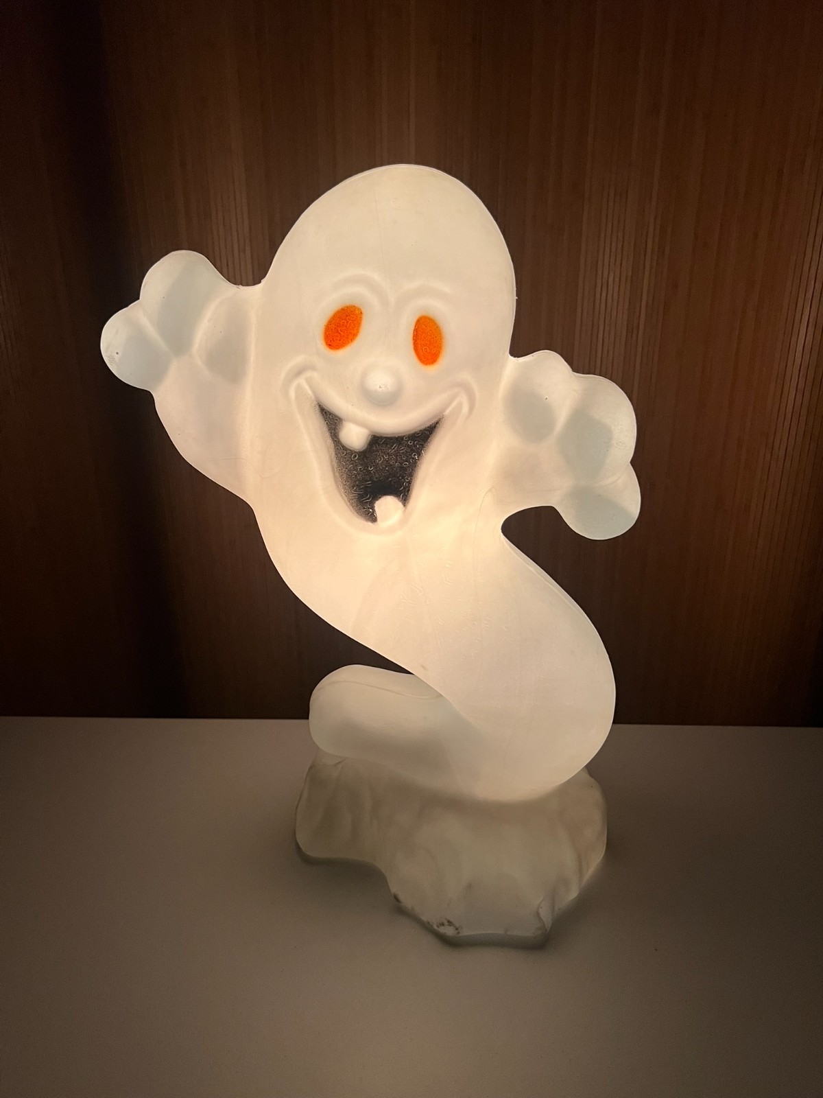 VTG 2001 Halloween Boo Ghost Blow Mold 24\ VTG 2001 Halloween Boo Ghost Blow Mold 24\