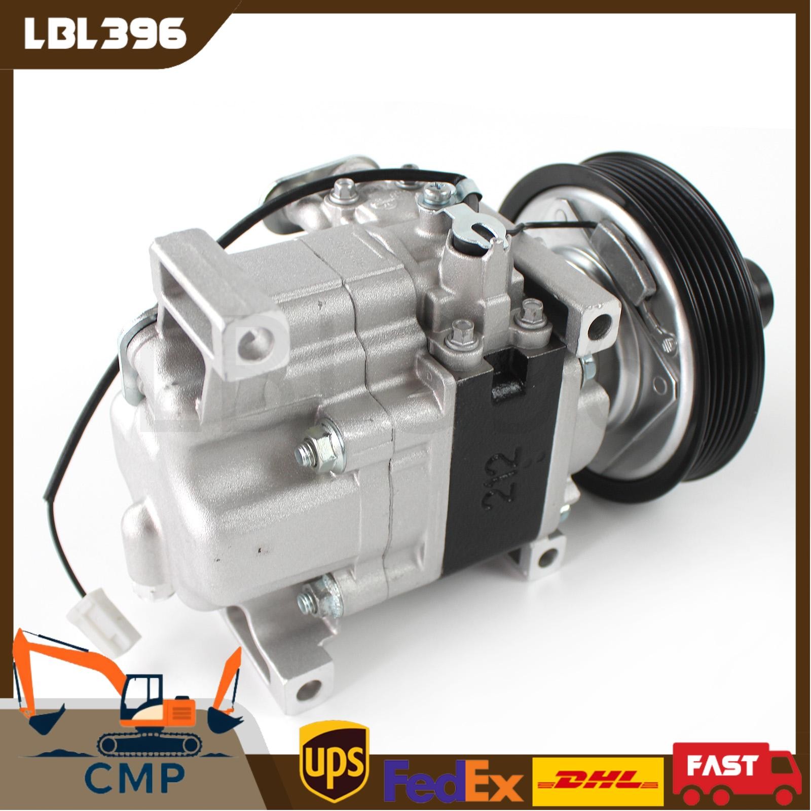 BP4K61K00 H12A1AG4DY 6PK 12V A/C Compressor For Mazda 3 M3 1.6 L 2003-2009 New