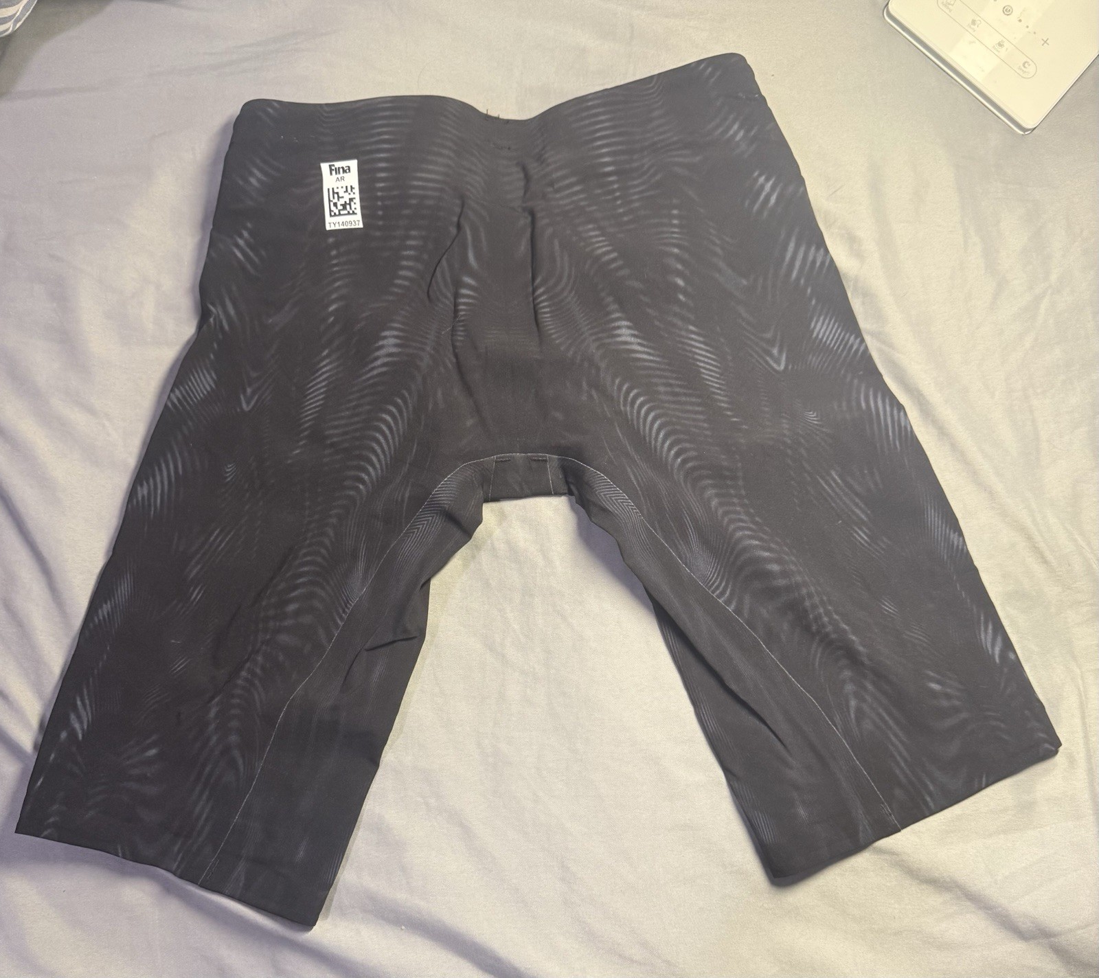 TYR Venzo Men\'s Competitive Swim Jammer Tech Suit Size 26 Black Nylon TYR Venzo Men\'s Competitive Swim Jammer Tech Suit Size 26 Black Nylon