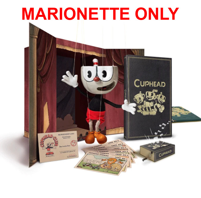 Cuphead Collectors Edition Marionette Hand-Crafted