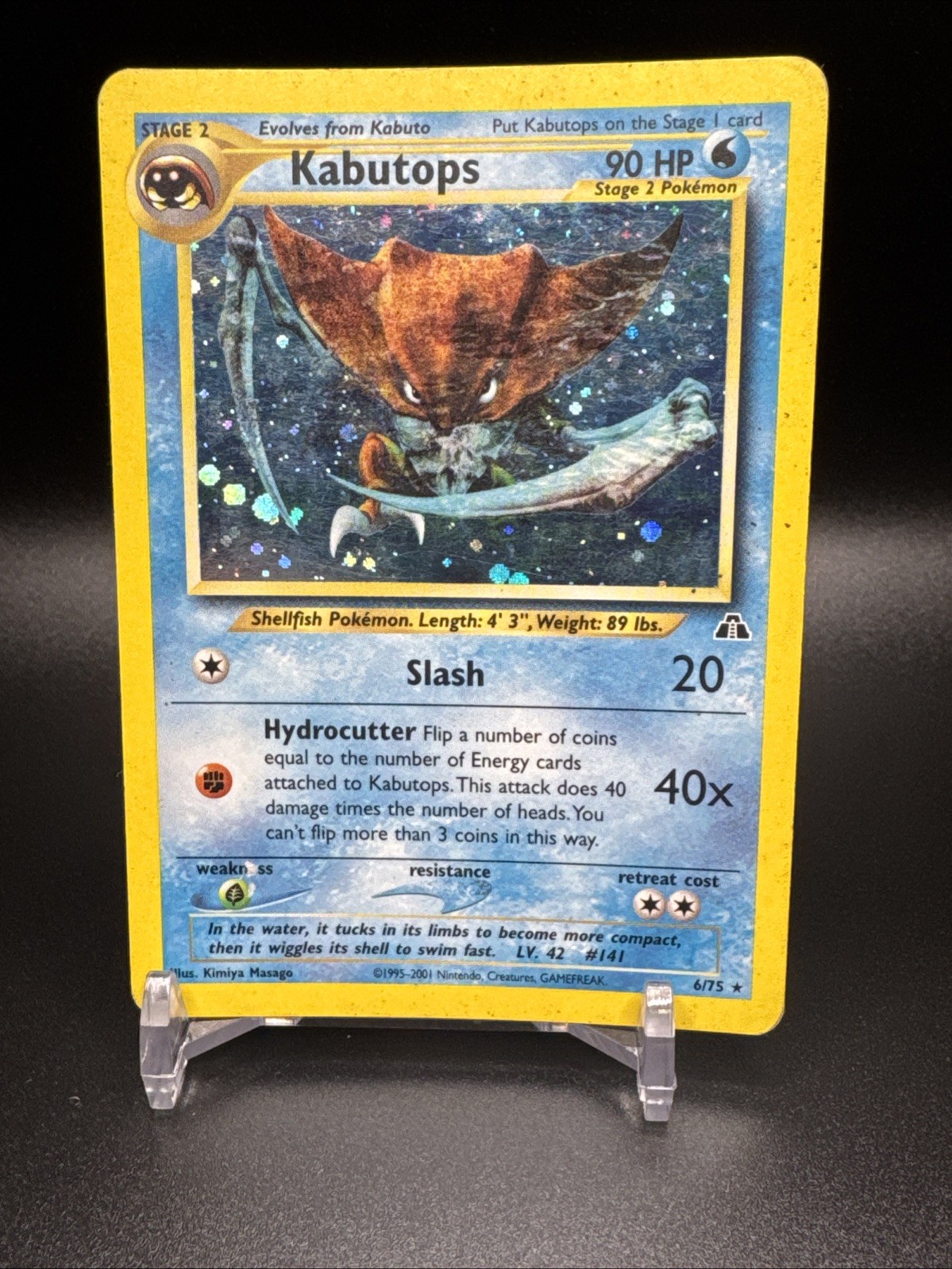 Kabutops 6/75 Neo Discovery Holo Kabutops 6/75 Neo Discovery Holo
