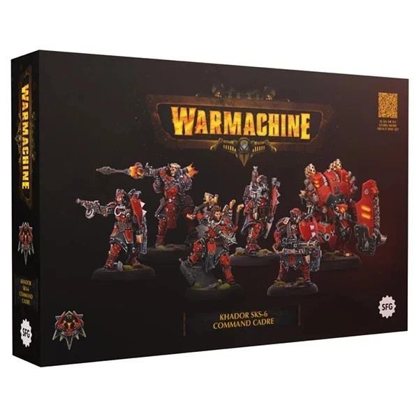Warmachine Khador SkS-6 Command Cadre New, Open Box) Warmachine Khador SkS-6 Command Cadre New, Open Box)