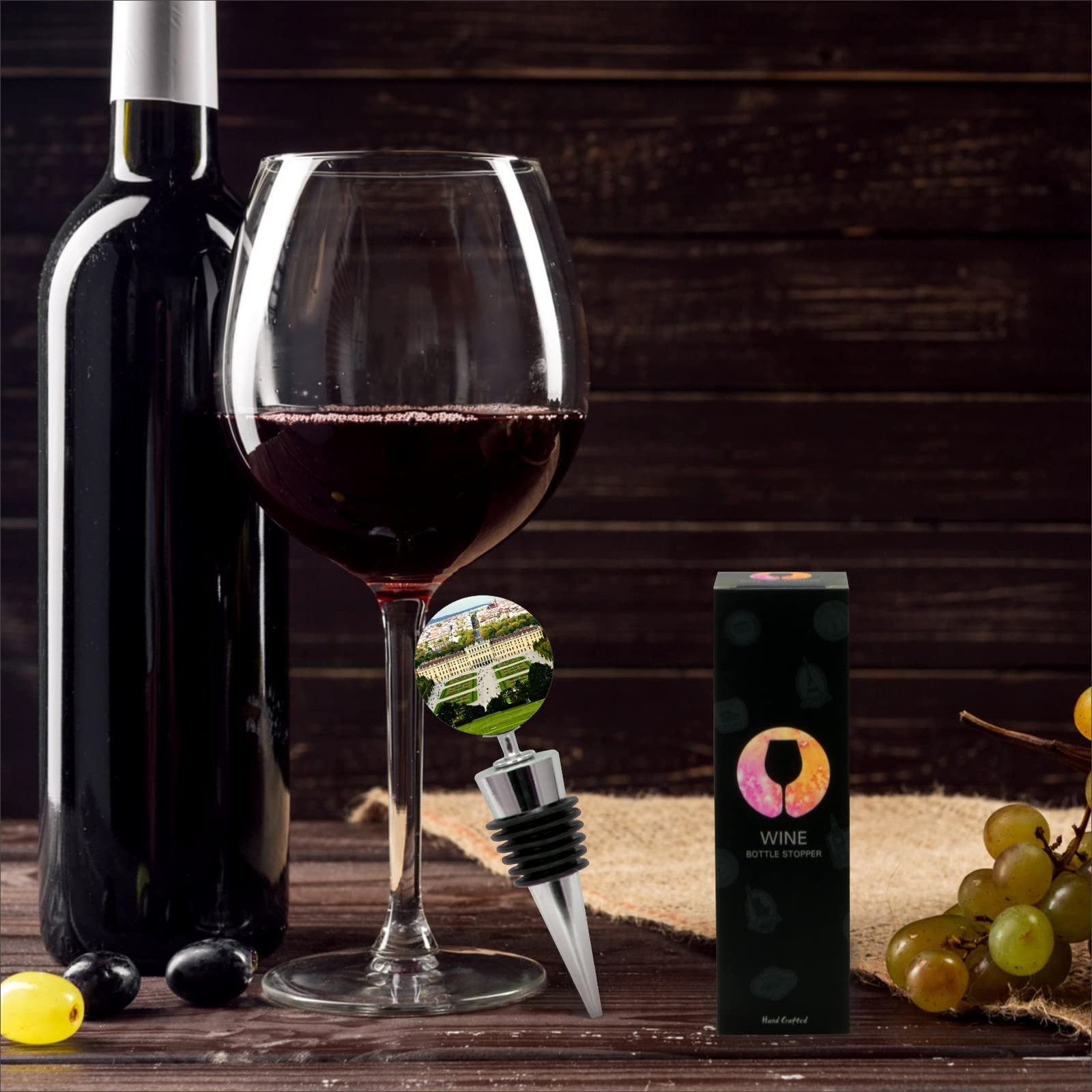 Vienna Austria Wine Bottle Stopper in Gift Box, Perfect for House Warming Gift Vienna Austria Wine Bottle Stopper in Gift Box, Perfect for House Warming Gift