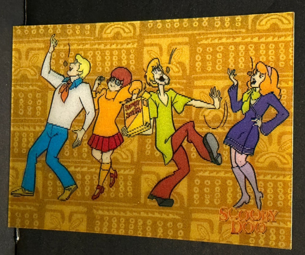 2002 Inkworks Scooby-Doo Movie Lenticular L-2 Scooby-Doo and the Gang X204B