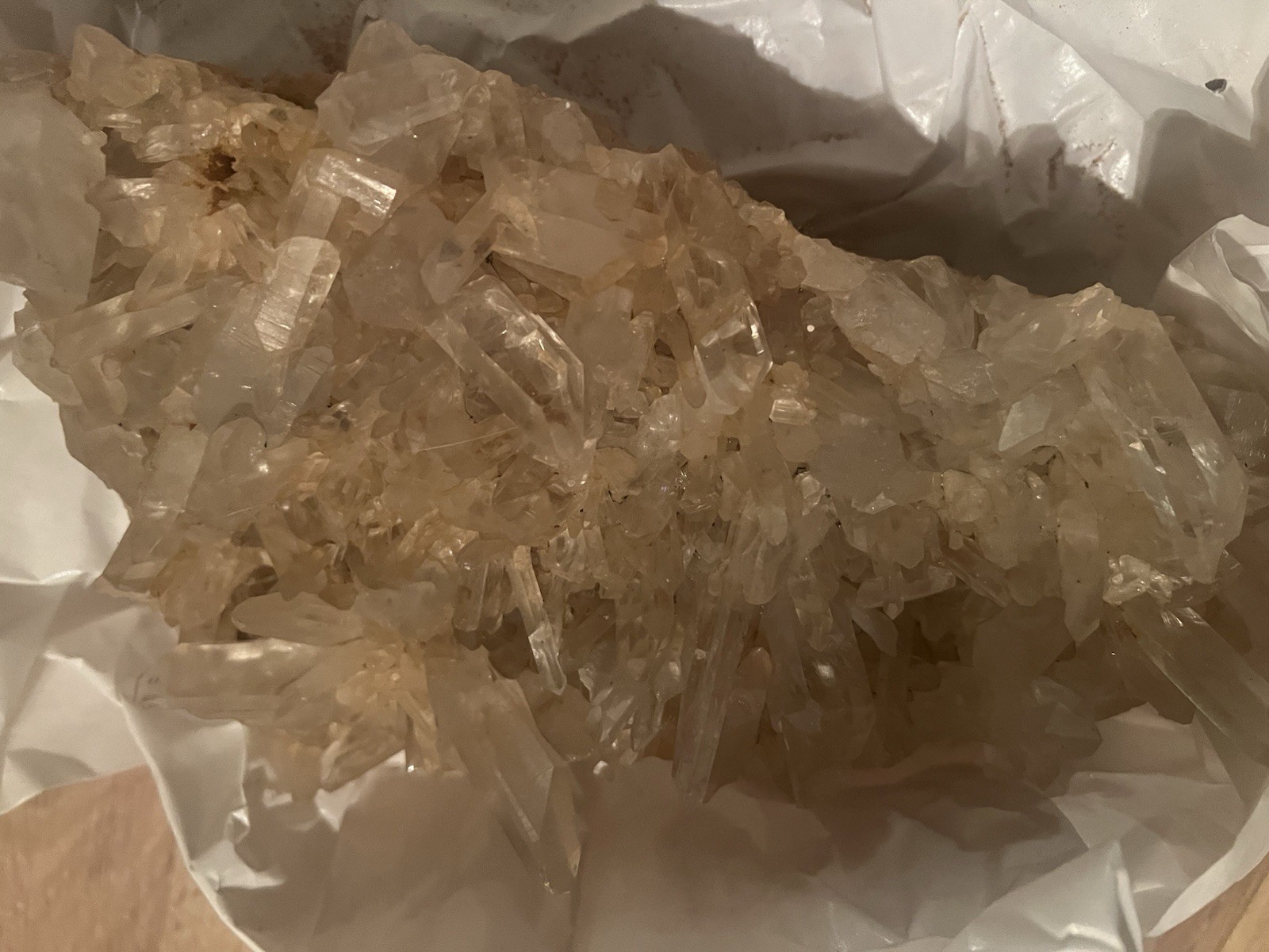 Large Clear Natural Quartz Crystal Large Clear Natural Quartz Crystal