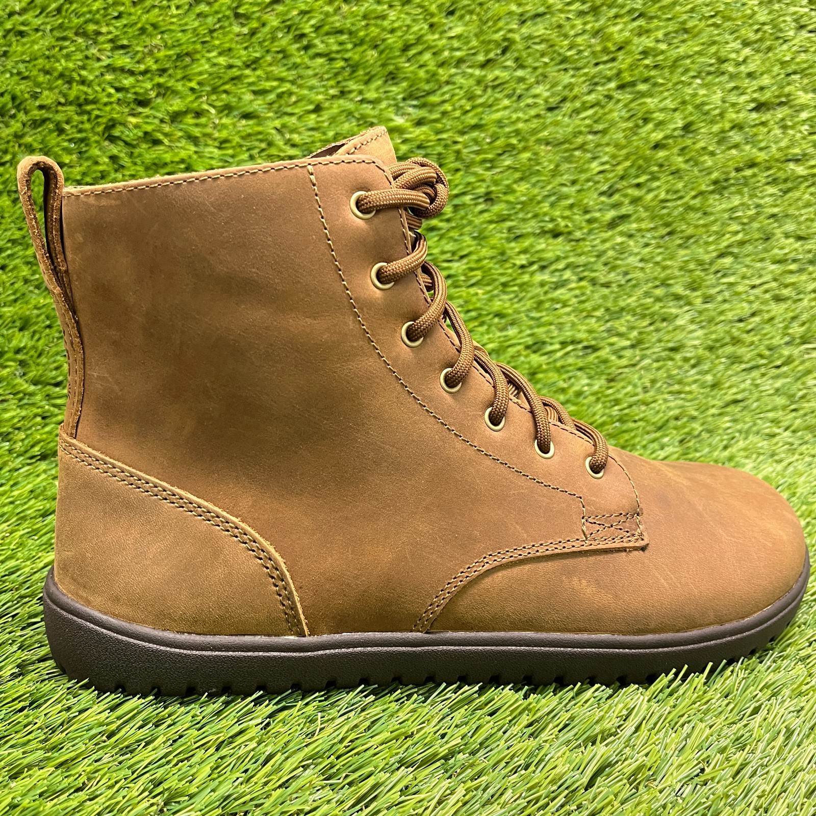 Xero Shoes Denver II Mens Size 9 Rawhide Brown Leather Barefoot Hiking Boots