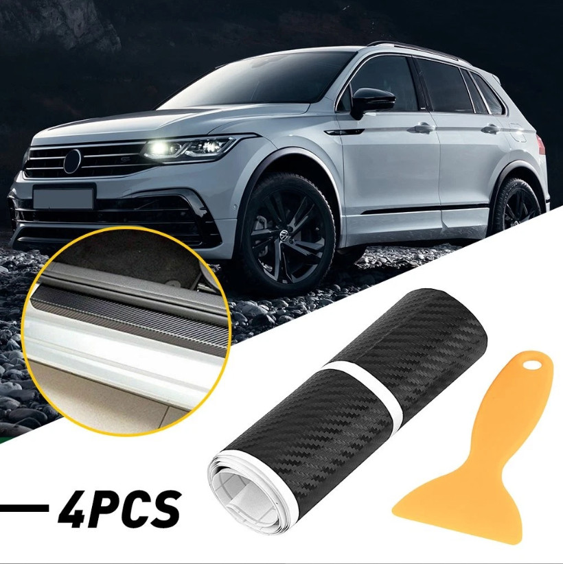 5D 2022 Accessories Carbon Fiber StickeS Car Scuff Plate Door Sill Sticker 5D 2022 Accessories Carbon Fiber StickeS Car Scuff Plate Door Sill Sticker