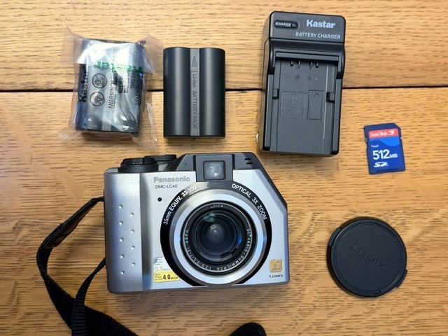 Panasonic Lumix DMC-L40 4MP digital camera with Vario Summicron f/2 lens Panasonic Lumix DMC-L40 4MP digital camera with Vario Summicron f/2 lens