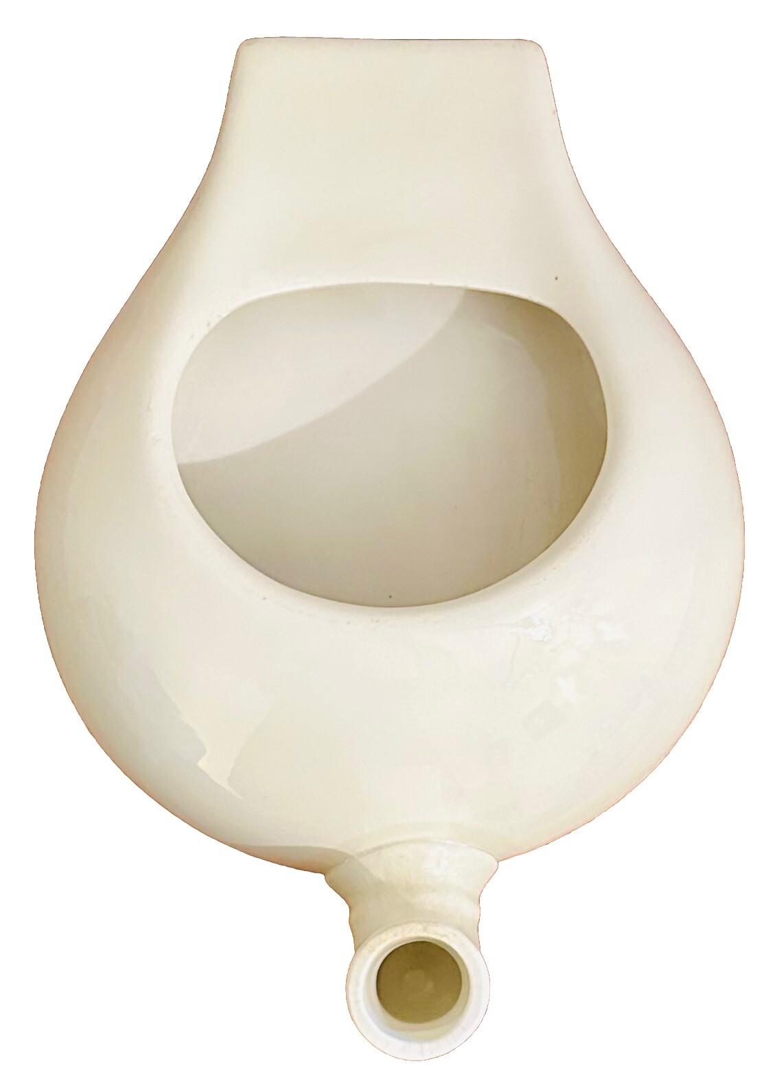 Antique Vintage K T & K CO Vitreous Porcelain Ceramic Bedpan Chamber Pot Urinal