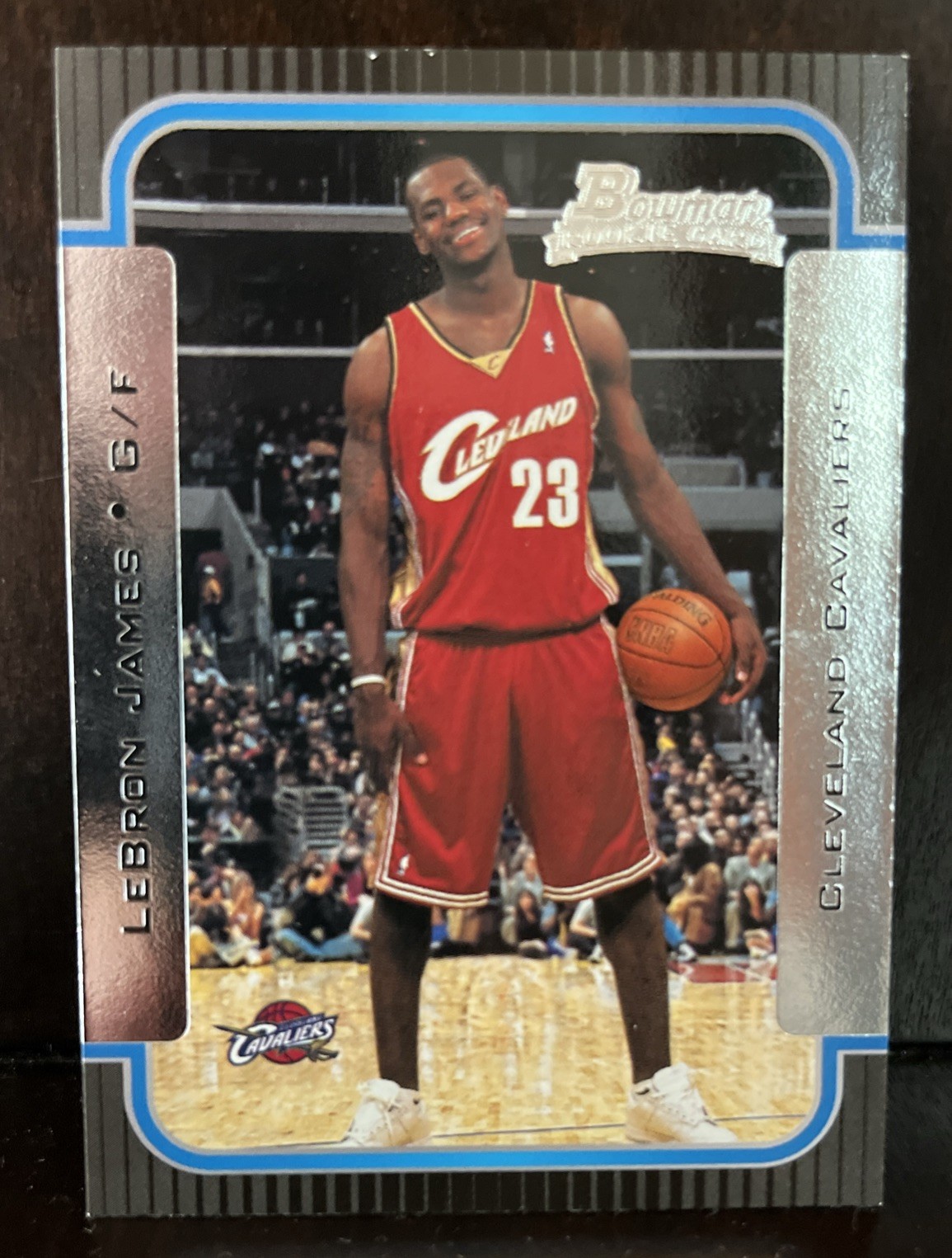 2003-04 Bowman Rookies & Stars - Rookies LeBron James #123 (RC) Cleveland