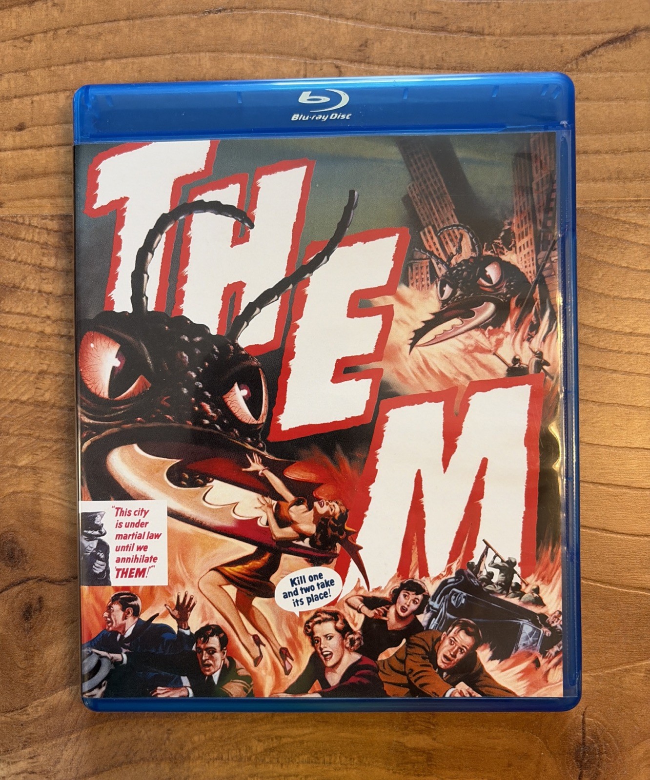 THEM Blu-ray 50s Creature Feature Black & White Very Good