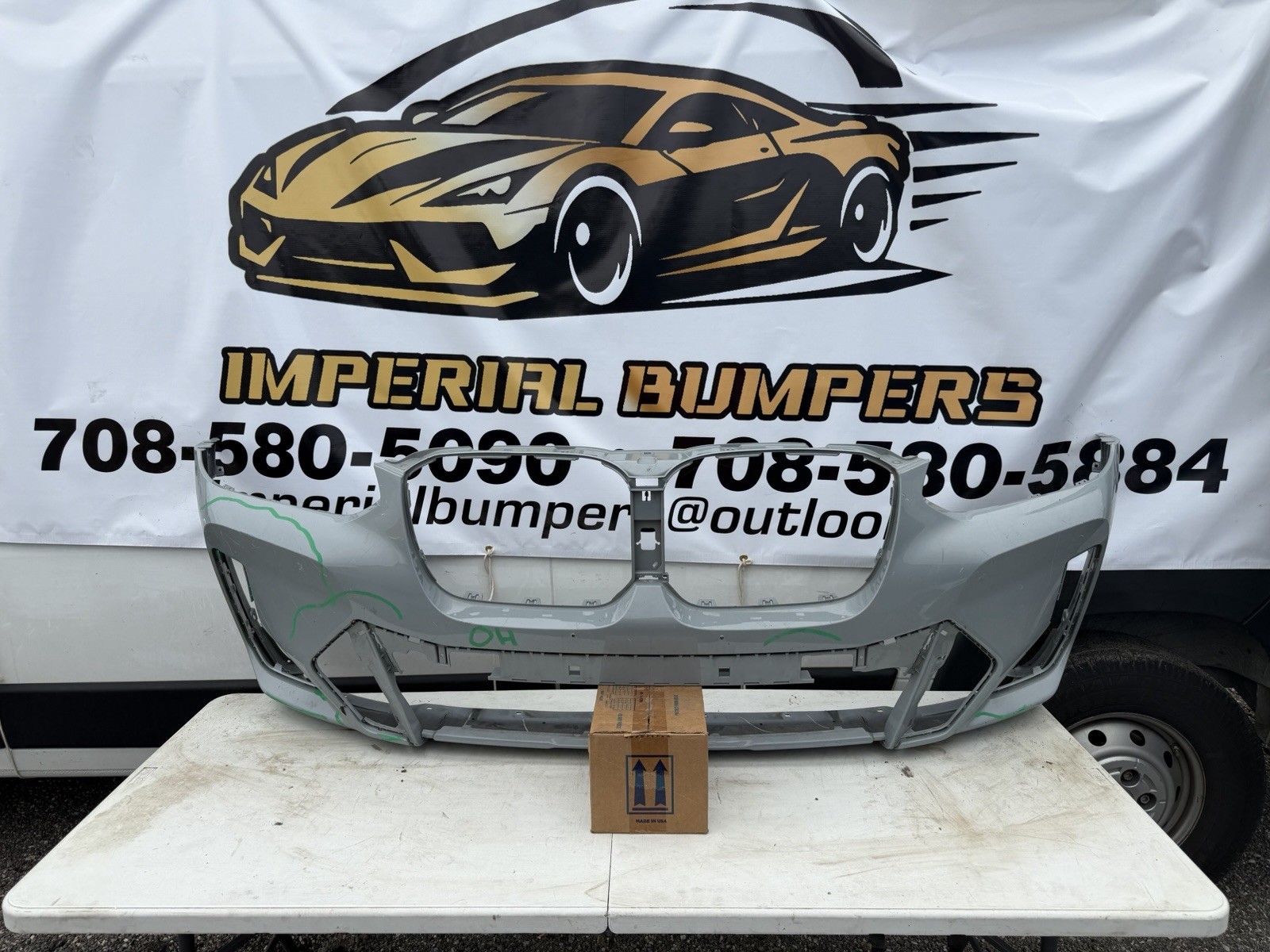 2024 BMW X3 X4 M Package Front Bumper Cover Original OEM 