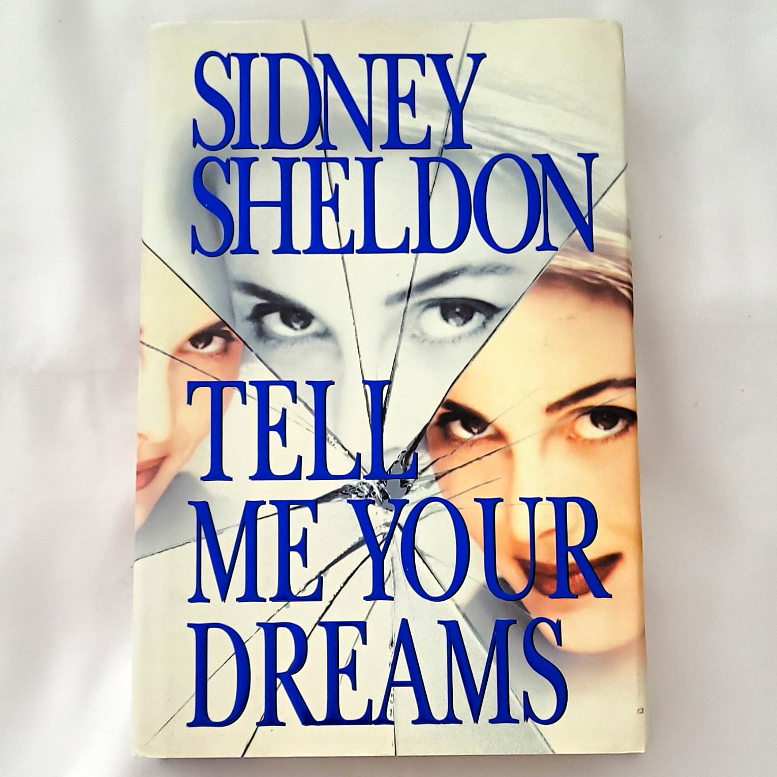 Sidney Sheldon Tell Me Your Dreams Hardcover 1998 William Morrow Large Type DJ