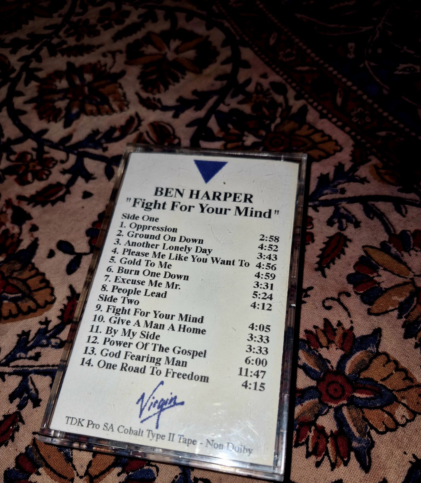Ben Harper Fight For Your Mind Cassette Promo