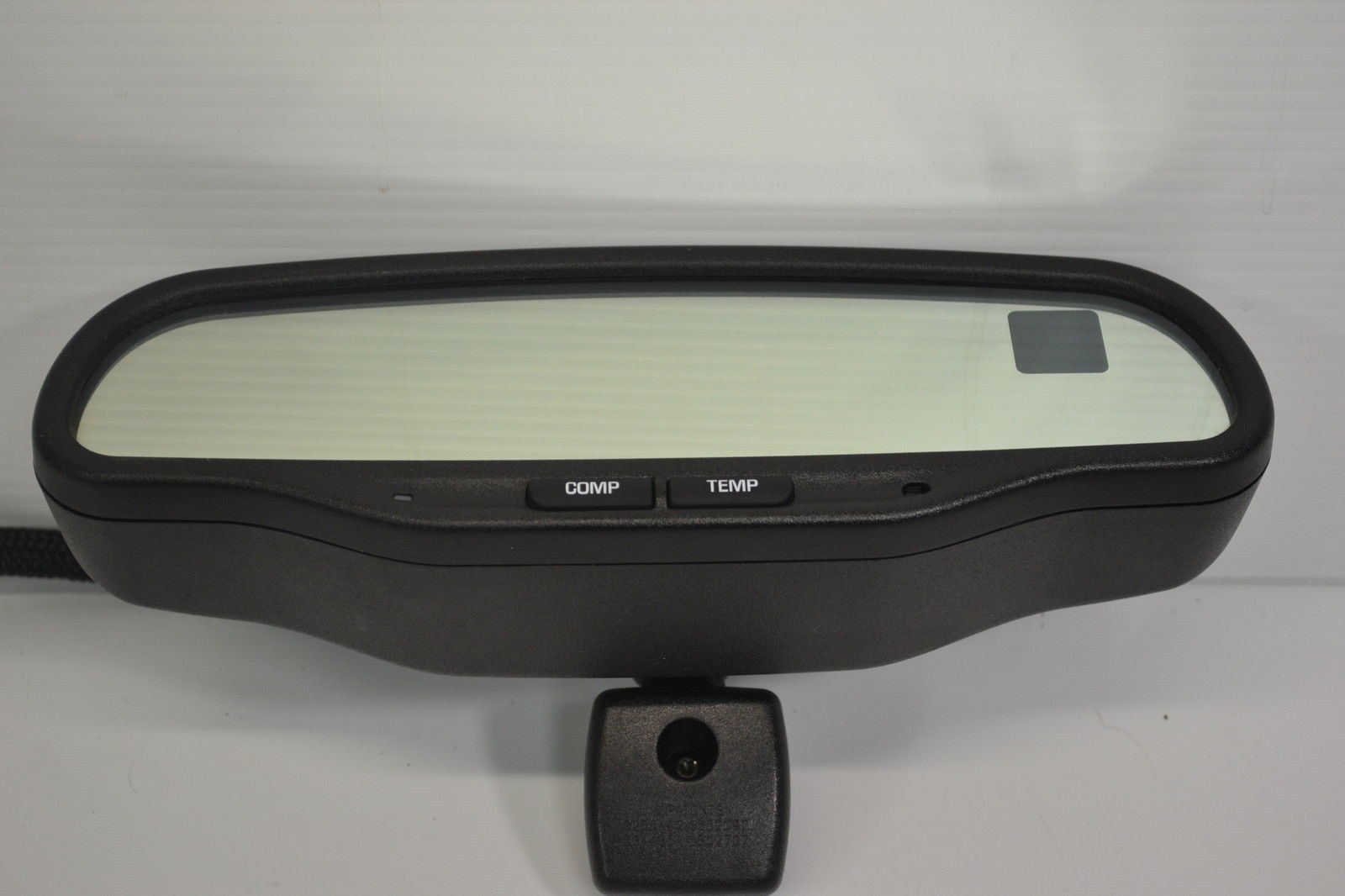 OEM GM Auto Dim Dimming Dual Display Compass Temperature Rear View Mirror 015607