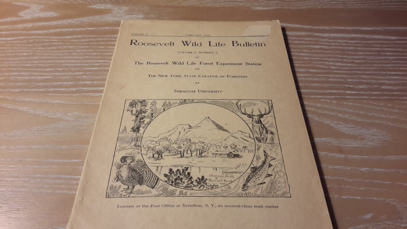 Vintage copy of the February 1924 \ Vintage copy of the February 1924 \