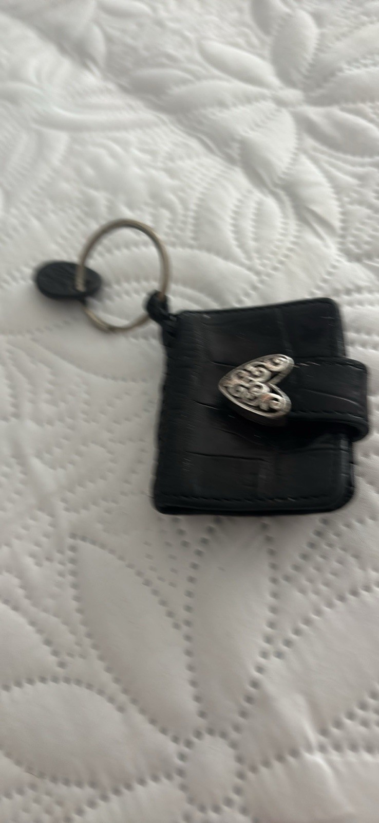 Brighton Key Fob with Double Picture Photo Frame Brighton Key Fob with Double Picture Photo Frame