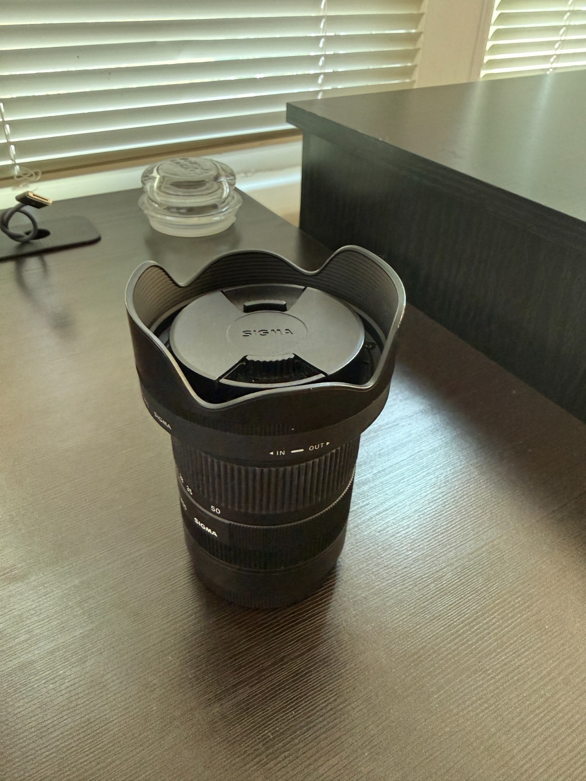 SIGMA 18-50mm F/2.8 DC DN Contemporary F2.8 Lens for SONY E w/filter -TOP MINT-